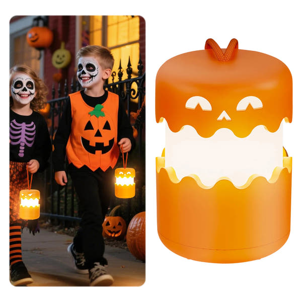 Pumpkin Glow Lantern & Headlamp Set™