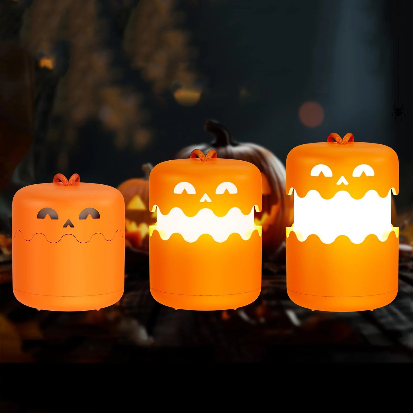 Pumpkin Glow Lantern & Headlamp Set™