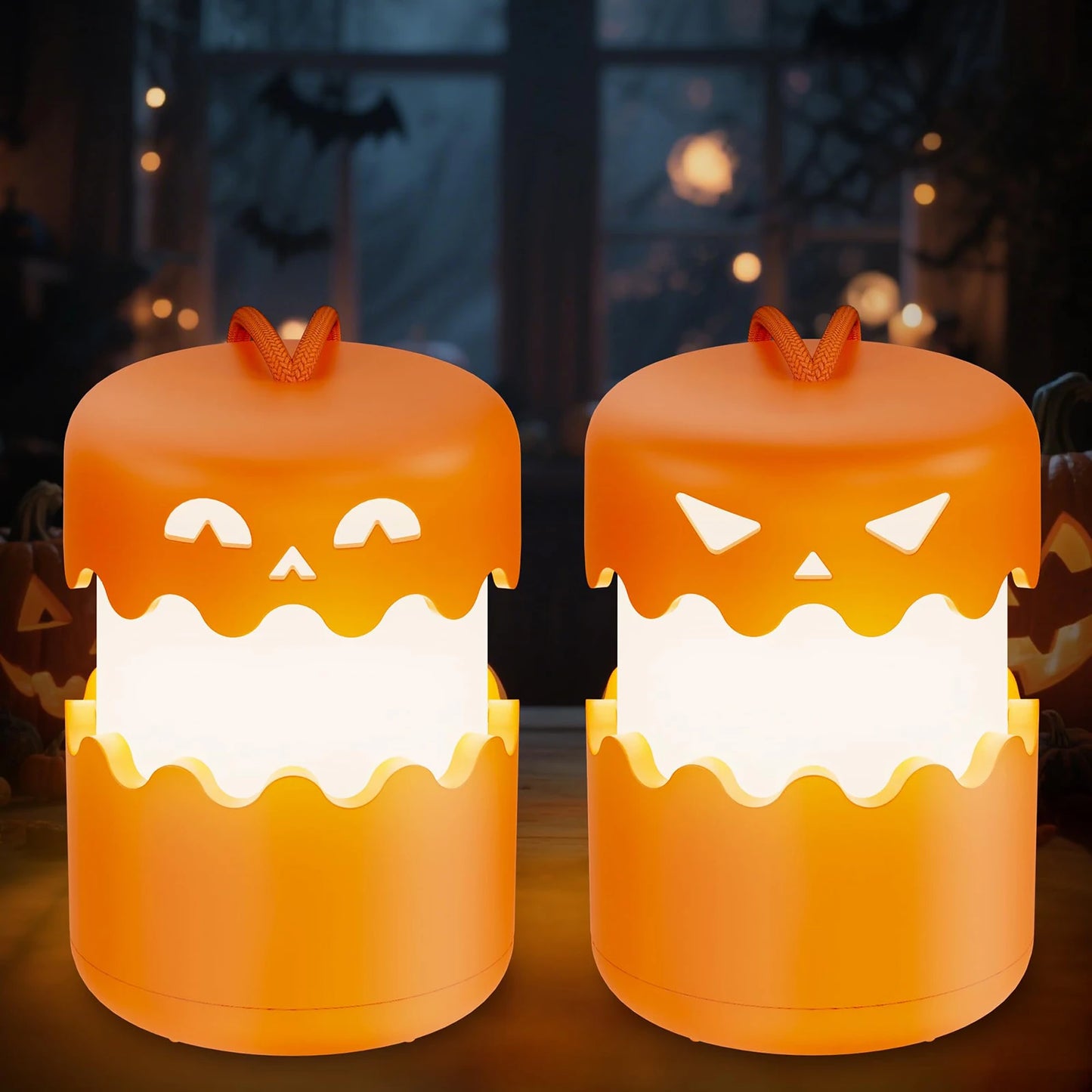 Pumpkin Glow Lantern & Headlamp Set™